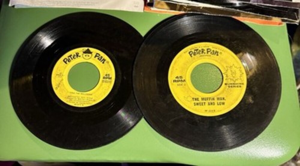 Peter Pan Records (2) - Folk Songs U.S.A. 7" Record 45 RPM Non-Breakable Vinyl